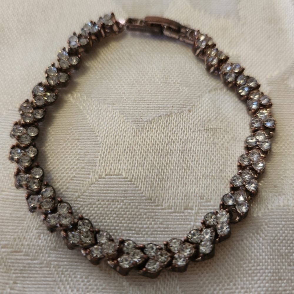 Vintage Rhinestone Bracelet